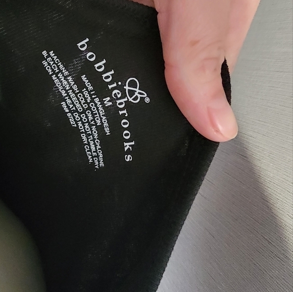 Bobbie brooks black tank top !! - Picture 6 of 6